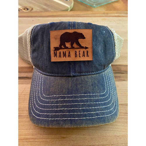 Mama Bear Patch Logo Hat